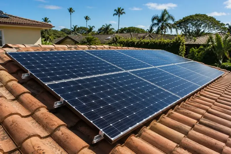 Installation de panneaux solaires à Orsan